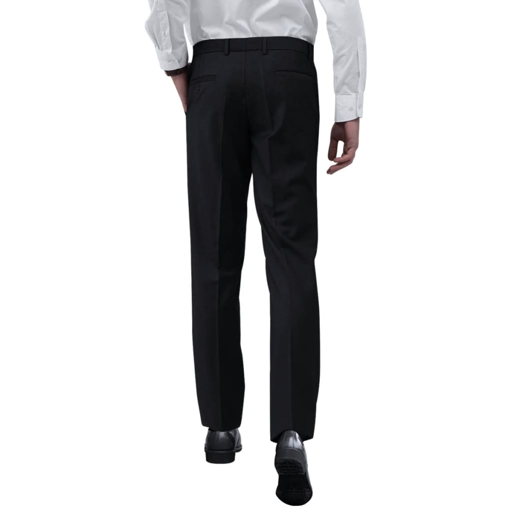 vidaXL Men’s Dress Pants Black Size 50