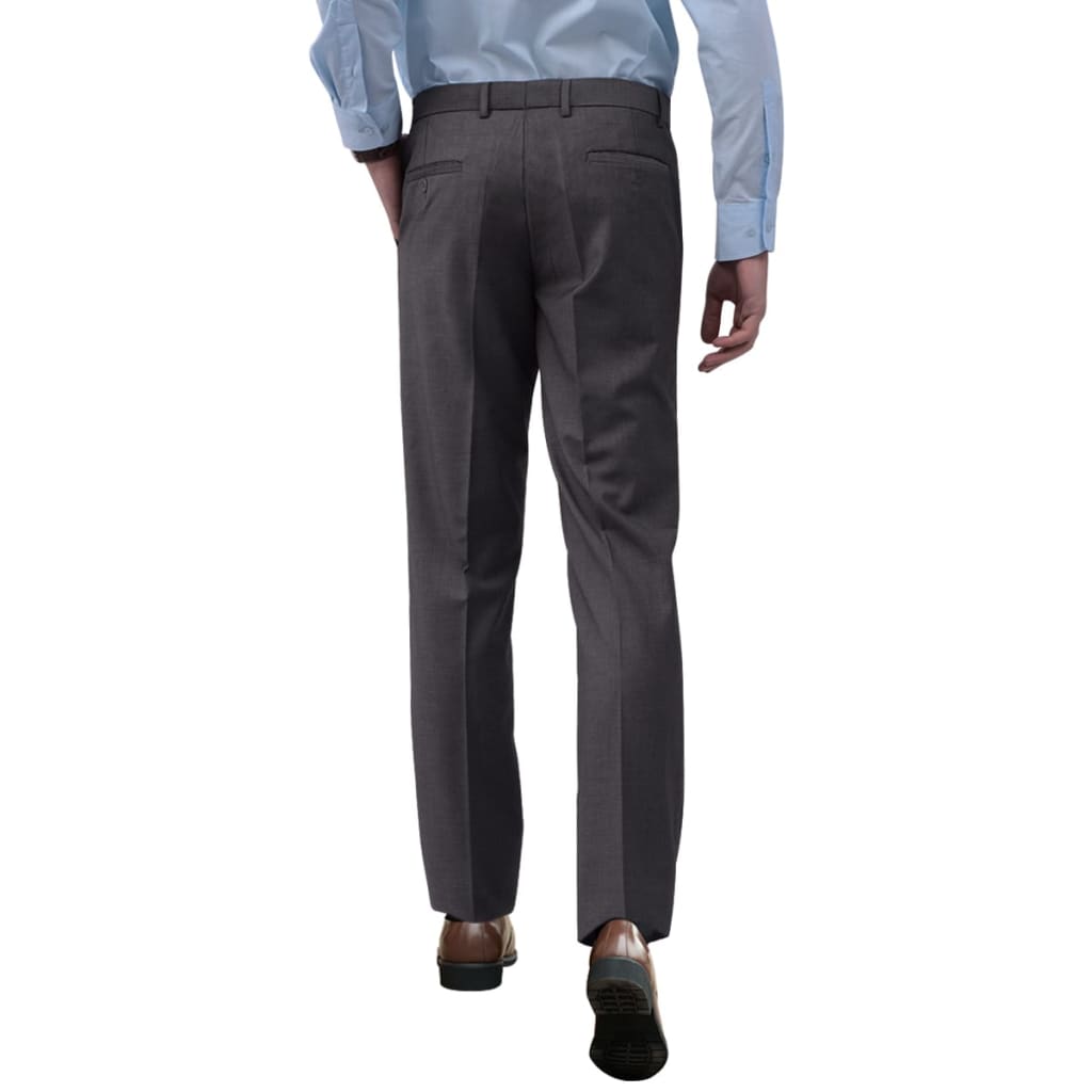 vidaXL Men’s Dress Pants Grey Size 48