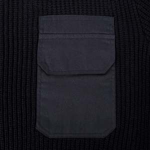 vidaXL Men’s Work Pullover Black Size XXL