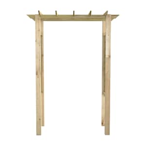 Besídka / růžový oblouk 150x60x204 cm impregnované dřevo - obrázek 3