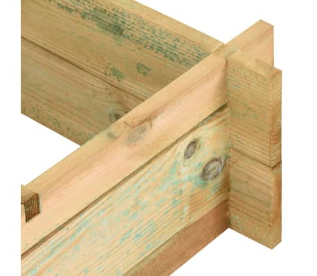 vidaXL Hochbeet 90 x 90 x 20 cm Imprägniertes Holz vidaXL.at