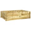 vidaXL taimelava 150 x 100 x 40 cm, immutatud puit
