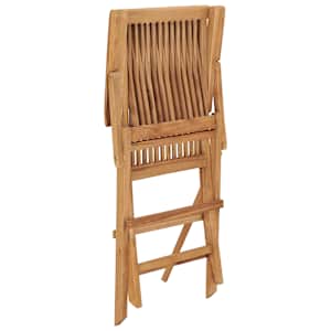 Skládací zahradní židle 2 ks masivní teak - obrázek 10