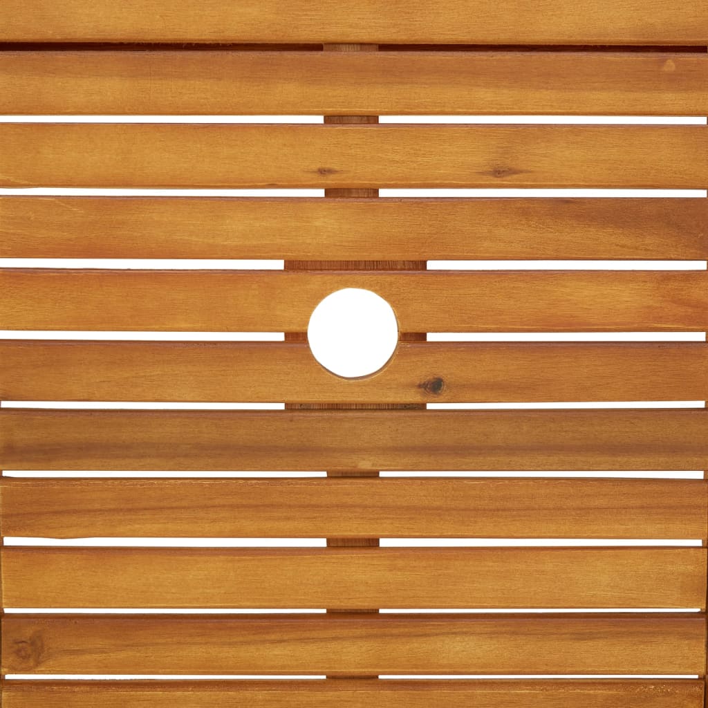 Masă de grădină, 160 x 85 x 75 cm, lemn masiv de acacia