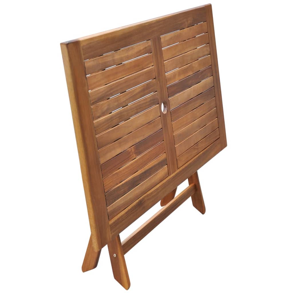 

vidaXL Tuintafel 120x70x75 cm massief acaciahout