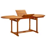 vidaXL Outdoor Extendable Dining Table Acacia Wood