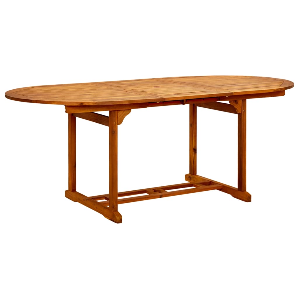

vidaXL Tuintafel 200x100x75 cm massief acaciahout
