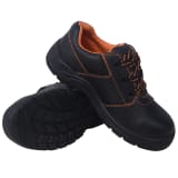 vidaXL Chaussures de protection Noir Taille 44 Cuir