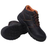vidaXL Chaussures de protection Noir Taille 41 Cuir