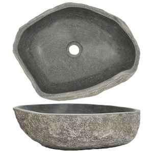 Umyvadlo říční kámen oválné (45–53) x (34–41) cm - obrázek 2