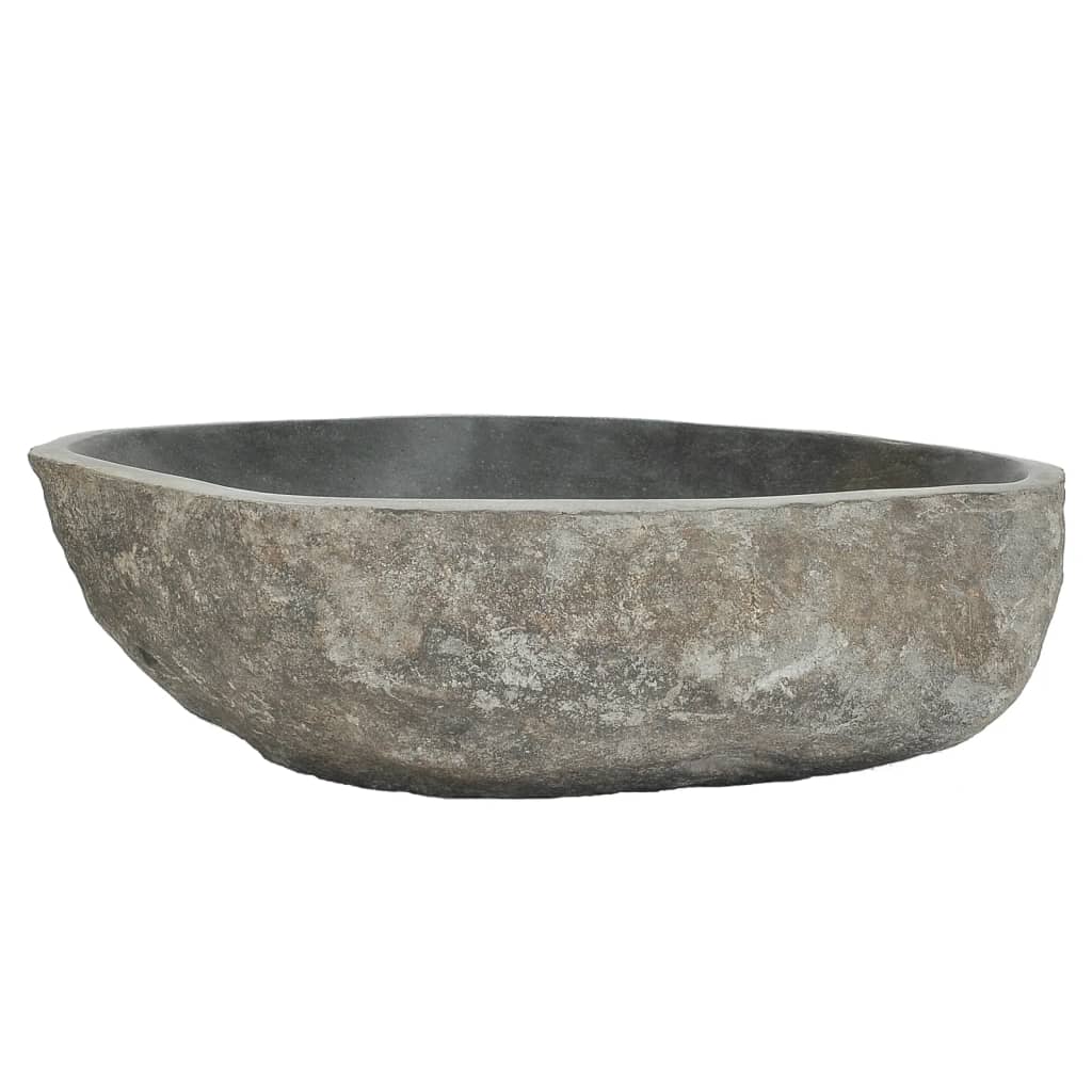 vidaXL Basin River Stone Oval 18.1"-20.5"