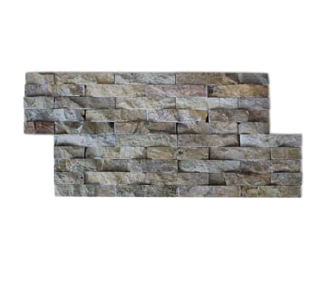 Vidaxl 5pcs Marble Stone Wall Cladding Panels Decor Ceiling Tiles