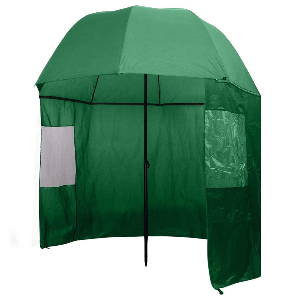 Fishing Umbrella Brolly Shelter Tent Angler Waterproof Side Top Protection  for sale online