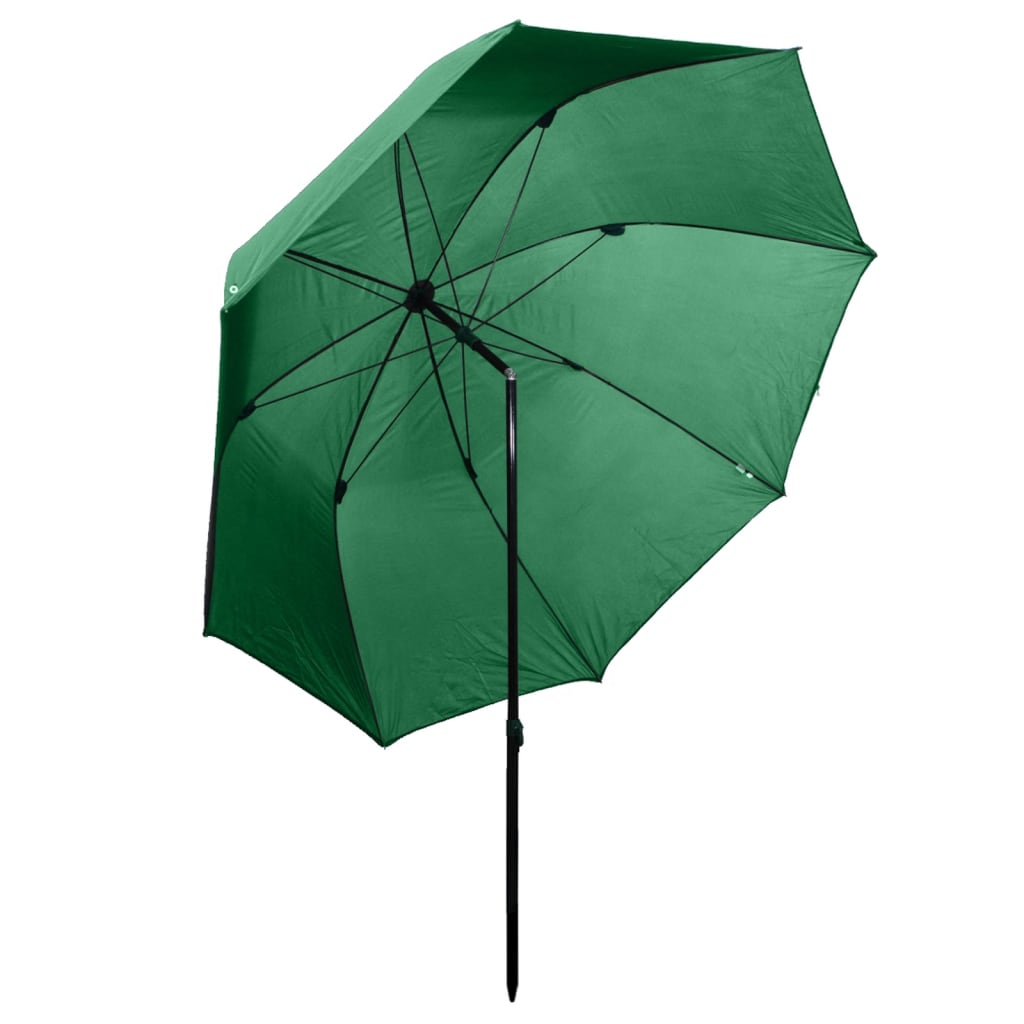 Vidaxl Umbrela Pentru Pescuit, 300 X 240 Cm, Verde