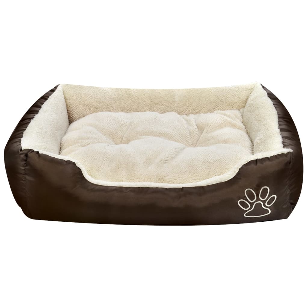 Thumbnail - vidaXL Hundebett Braun und Beige XXL