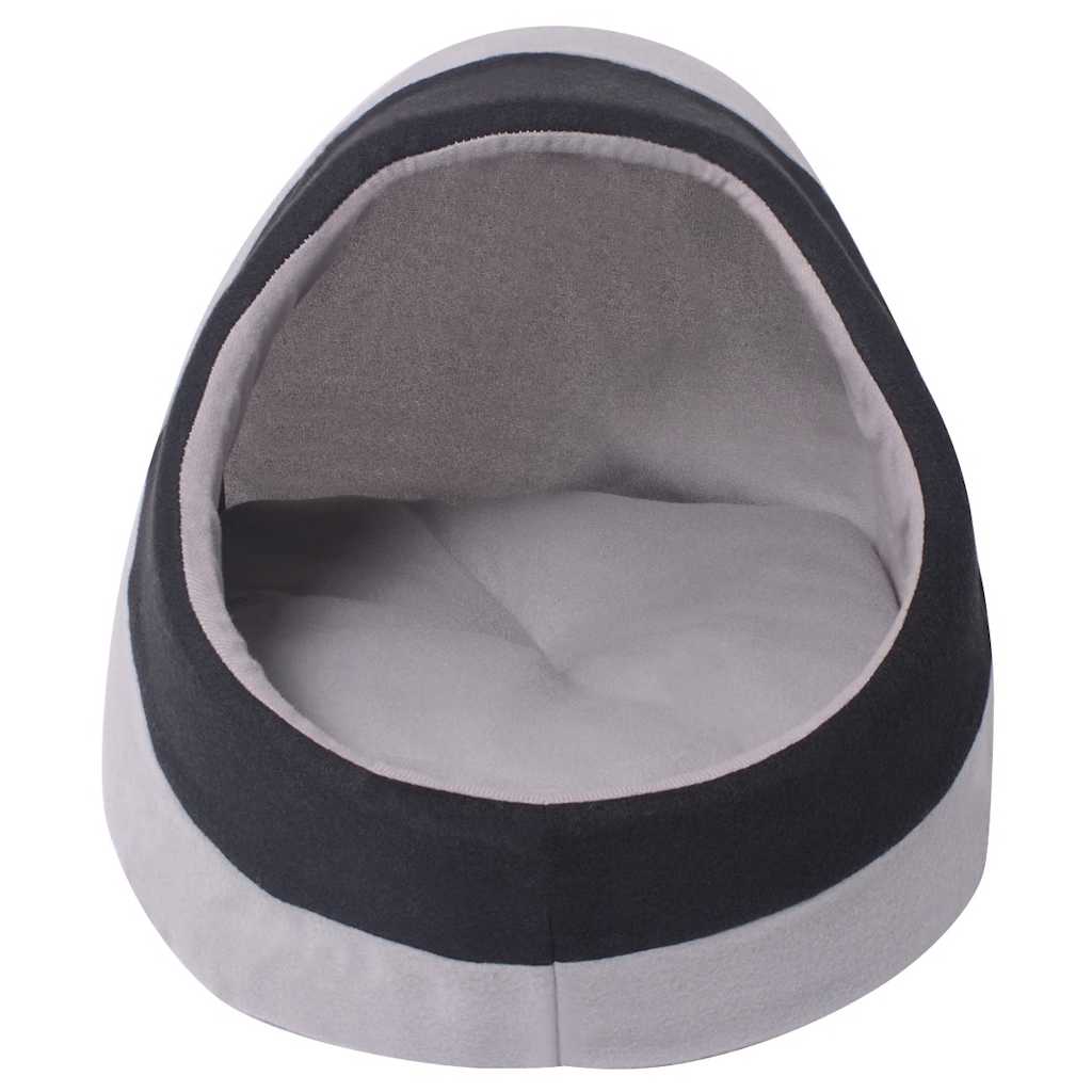 vidaXL Cat Cubby Grey and Black M