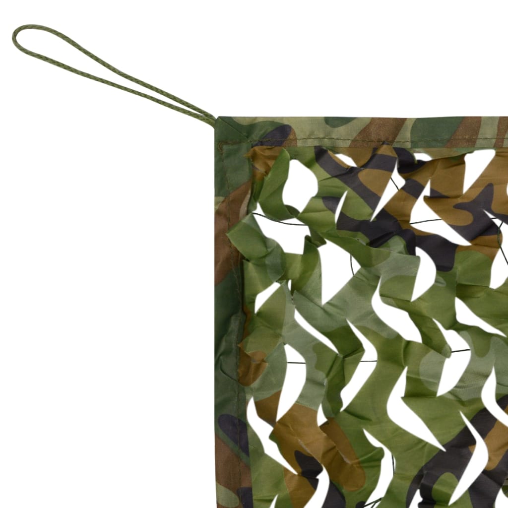 

vidaXL Camouflagenet met opbergzak 1,5x7 m