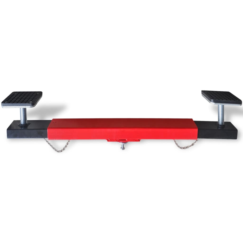 vidaXL Adaptor grindă transversal, 2 tone, roșu