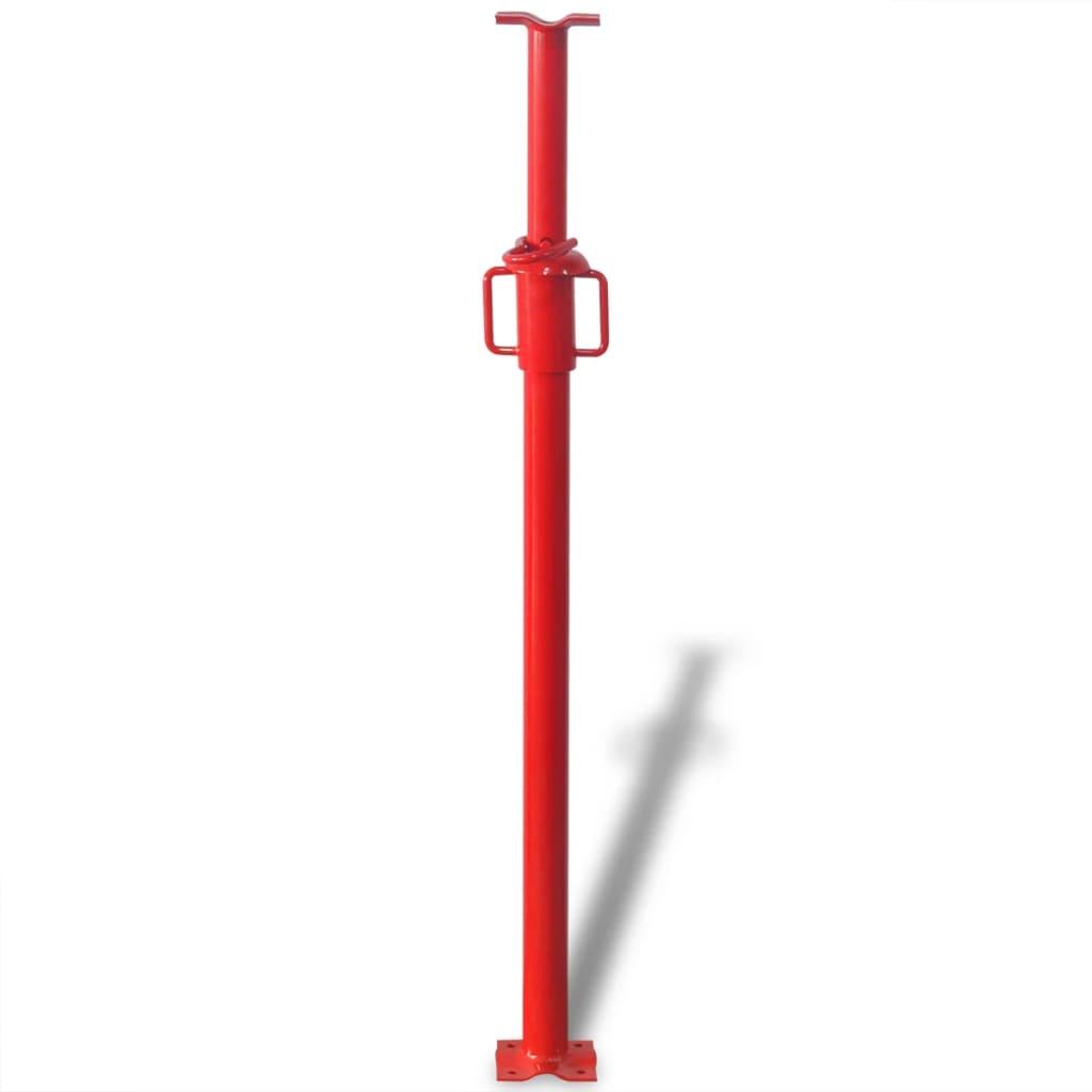 vidaXL Stavební stojka 180 cm červená