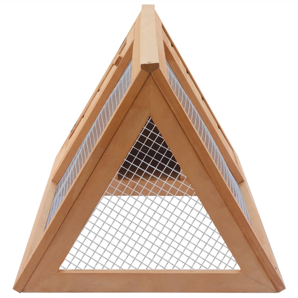 vidaXL Animal Rabbit Cage Wood