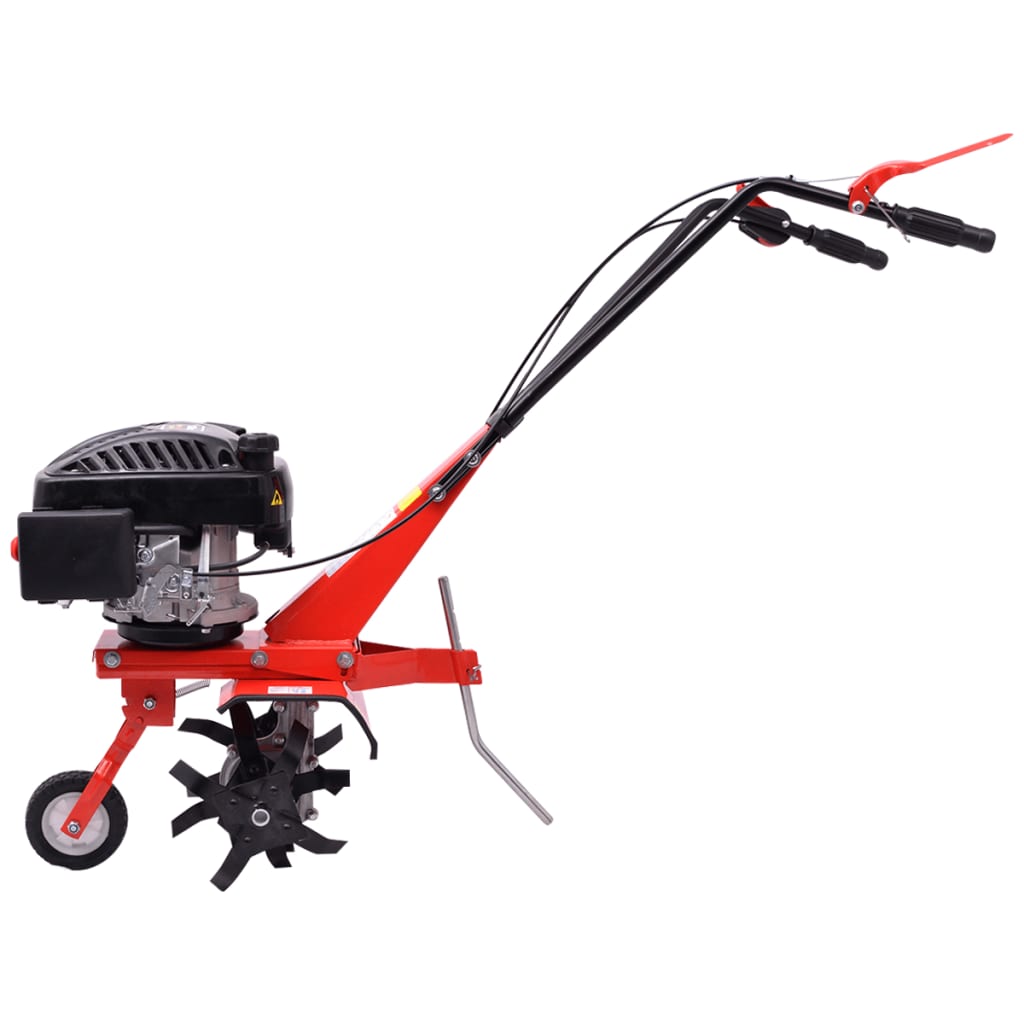 vidaXL Cultivator op benzine 5 PK 2,8 kW rood