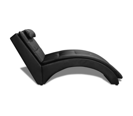 Modern Tufted Chaise Longue Sofa Indoor Chair Living Room Bedroom Modern Tufted Chaise Longue Sofa Indoor Chair Living Room Bedroom Black White