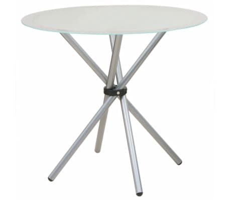 vidaXL Pětidílný jídelní set stolu a židlí