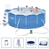 Bestway Steel Pro zwembad stalen frame rond 366x122 cm 56420