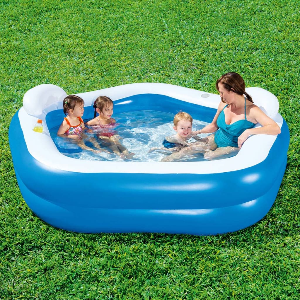 

Bestway Kinderzwembad blauw 213x207x69 cm 54153