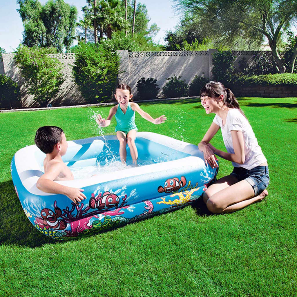 Bestway Piscine avec auvent Bleu 147 x 147 x 122 cm 52192