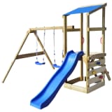 vidaXL Spielturm mit Leiter Rutsche Schaukel 290 x 260 x 235 cm Holz