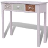 vidaXL Shabby Chic French Console Table Wood