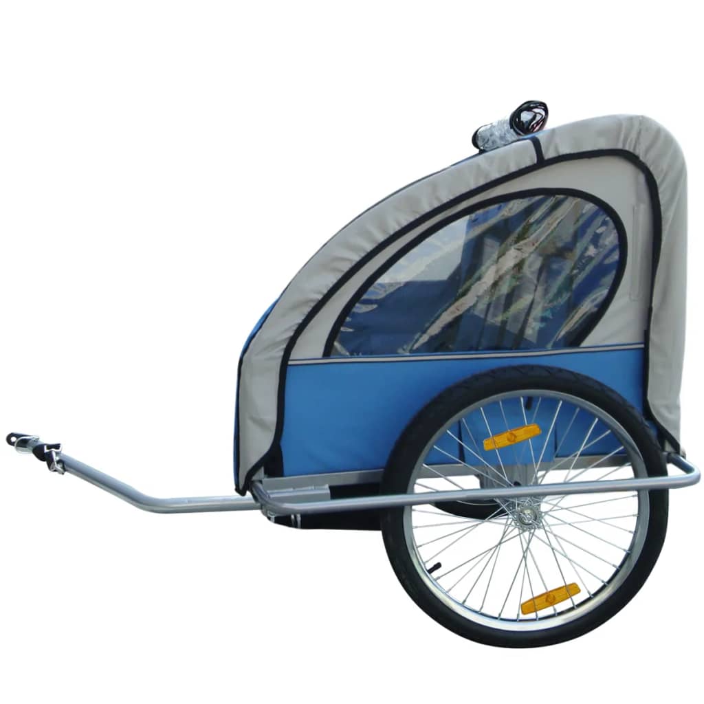 

vidaXL Kinderfietskar blauw 36kg