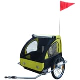 vidaXL Kids' Bicycle Trailer Yellow 36 kg