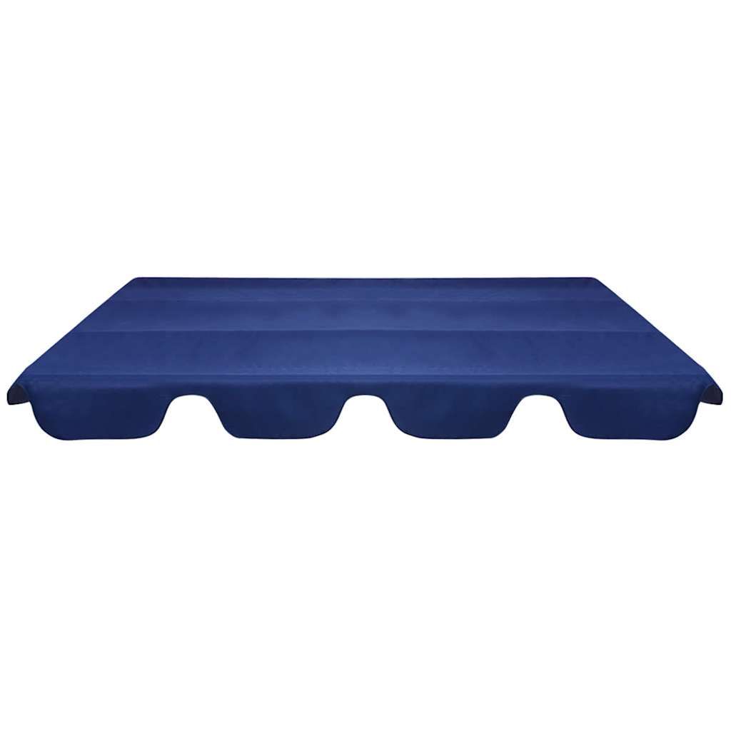 

vidaXL Vervangingsluifel voor schommelbank 226x186 cm blauw