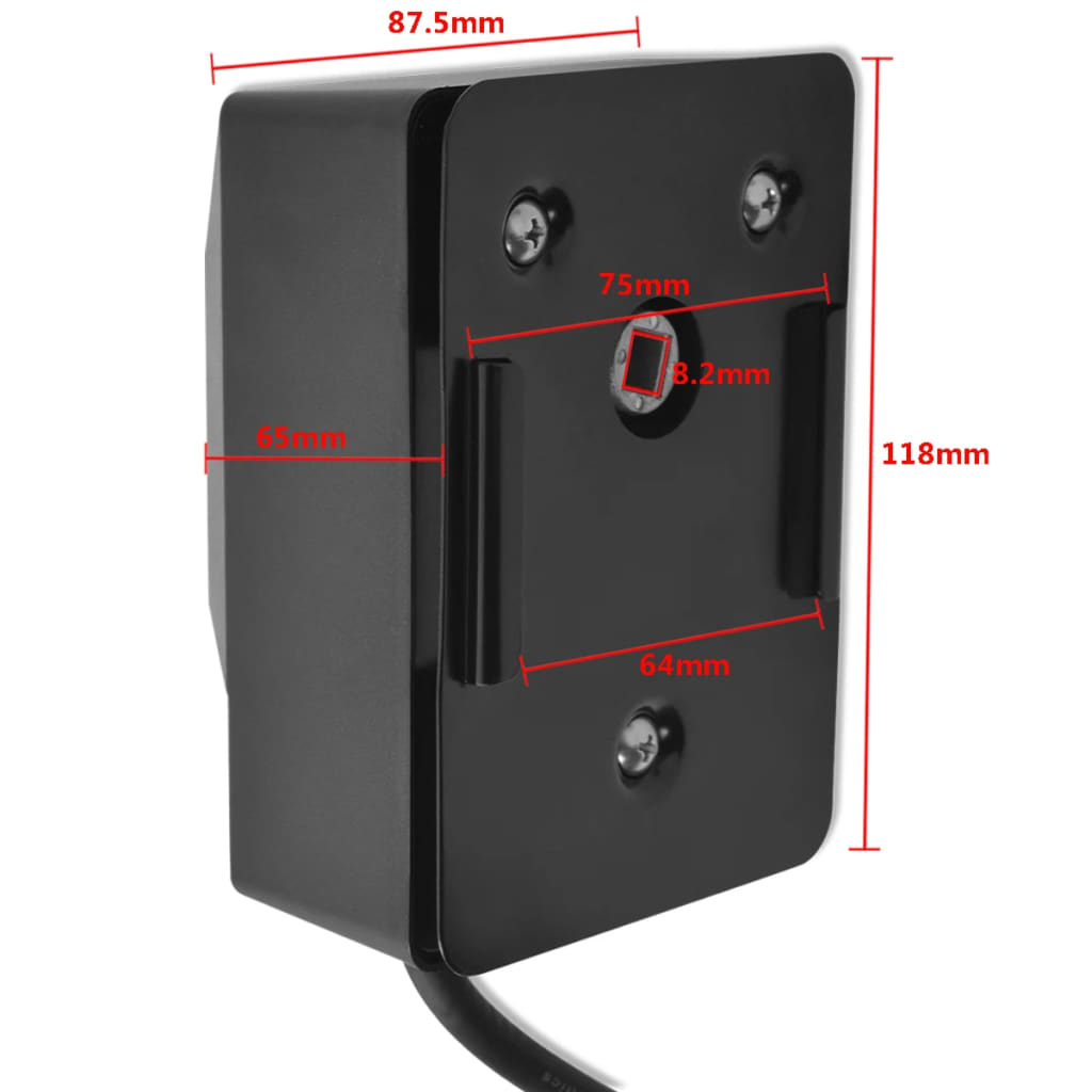 Spiedo Motorizzato Da Rosticceria In Acciaio 1000 Mm VidaXL 19 width=274