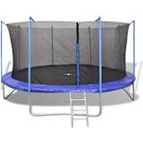 vidaXL Ensemble de trampoline cinq pièces 4,26 m