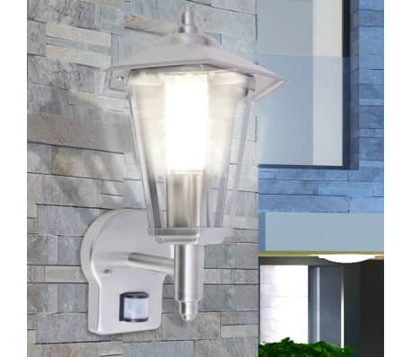 In acciaio inox lampada esterna LED con rilevatore di movimento Lampada da parete illuminazione esterna