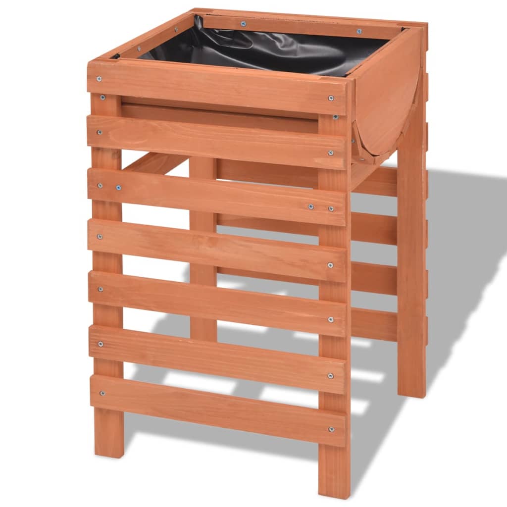 

vidaXL Planter 14.9"x14.1"x23.6" Wood