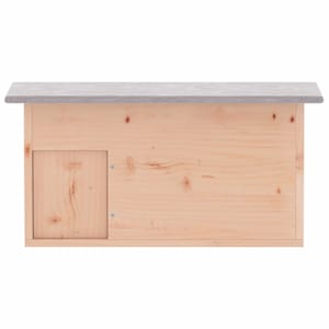 Domek pro ježka 45 x 33 x 22 cm dřevěný - obrázek 4
