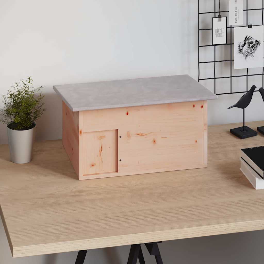 vidaXL Igelhaus 45x33x22 cm Holz