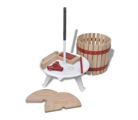 vidaXL Fruit and Wine Press 6 L