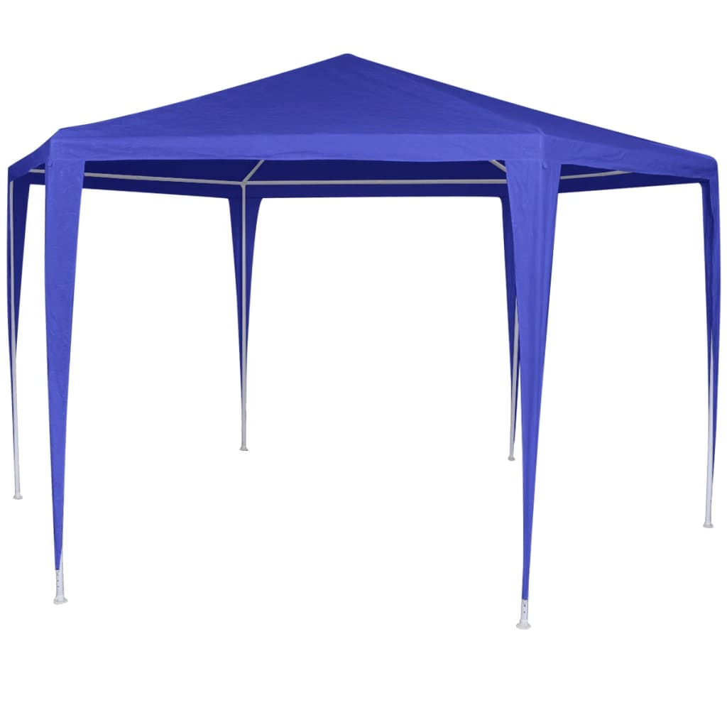 Parti sátor 6 db kék oldalfallal 2x2 m 