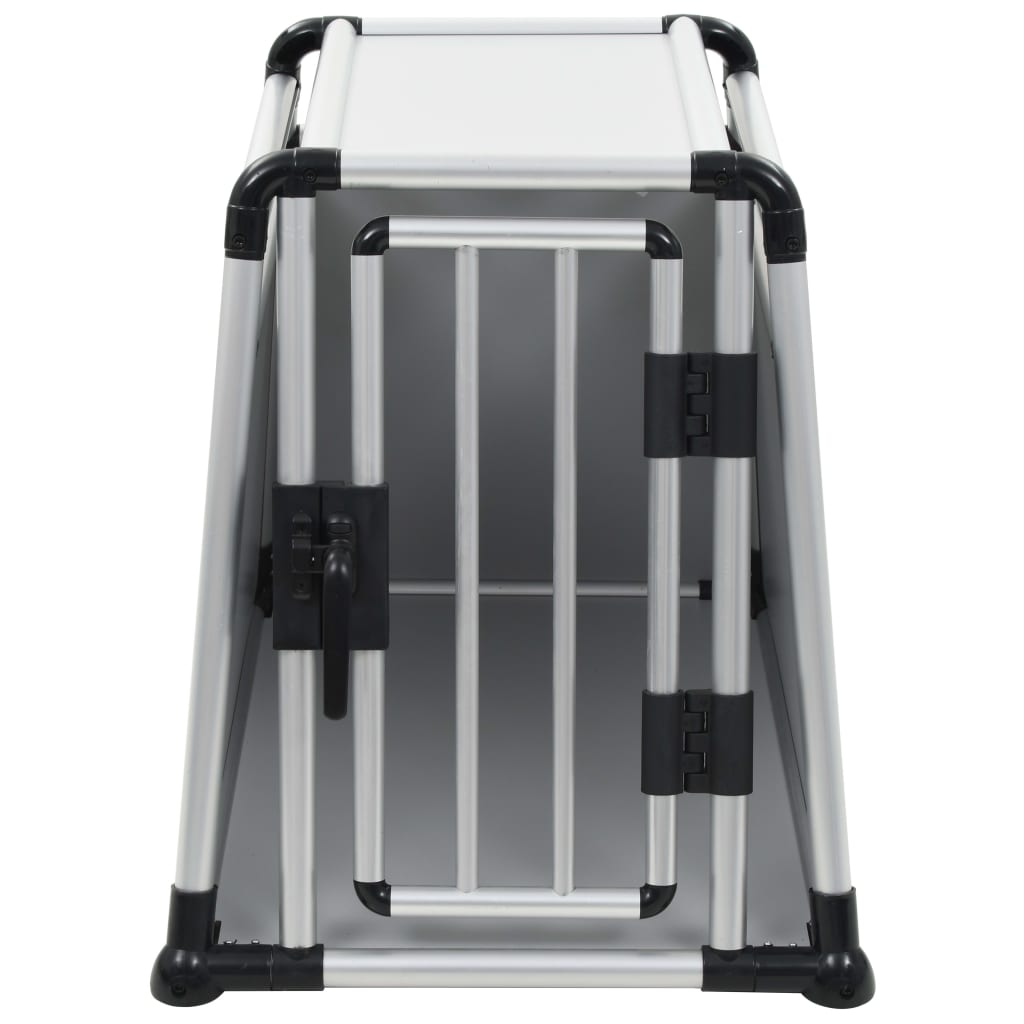 

vidaXL Hondentransportbox M aluminium