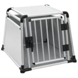 vidaXL Hundebur aluminium L
