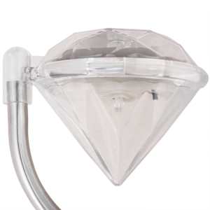 Solární zahradní LED svítidla 6 ks 9 x 7,8 x 29,5 cm - obrázek 4