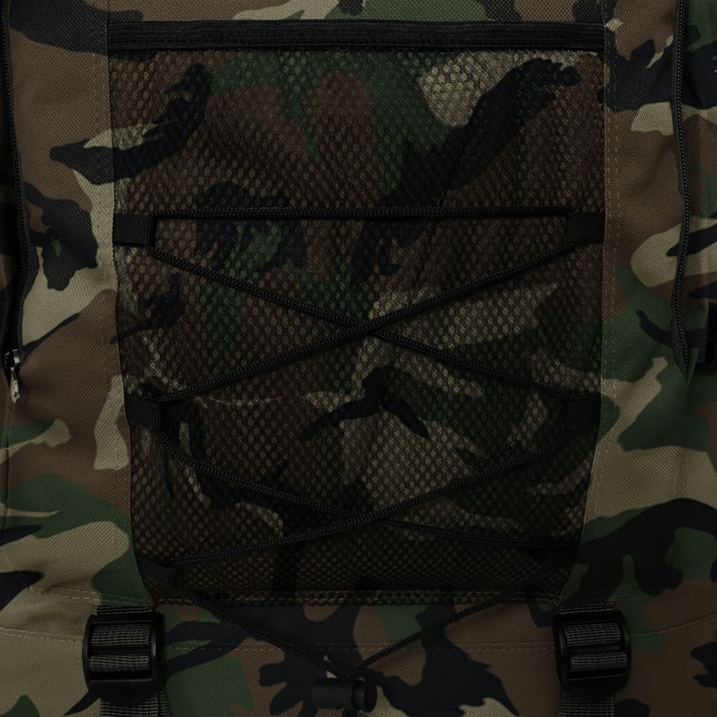 Katona stílusú hátizsák 100 XXL kamuflázs mintás 