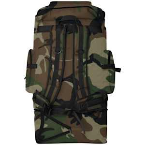 Batoh v army stylu XXL 100 l maskáčový - obrázek 4