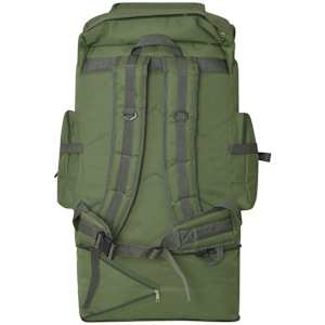 Batoh v army stylu XXL 100 l zelený - obrázek 4