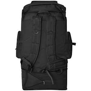 Batoh v army stylu XXL 100 l černý - obrázek 4